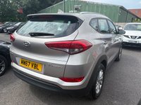 USED 2018 67 HYUNDAI TUCSON 1.6 GDi Blue Drive SE Nav SUV 5dr Petrol Manual Euro 6 (s/s) (132 ps) SERVICE HISTORY - 8 STAMPS, HEATED SEATS, REVERSING CAMERA