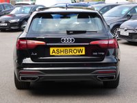 USED 2023 23 AUDI A4 AVANT 2.0 TFSI 35 Technik 5d S Tronic 150 S/S 1 OWNER, FULL AUDI SERVICE HISTORY, VIRTUAL COCKPIT (DIGITAL DASHBOARD), REAR VIEW CAMERA, SAT NAV, HEATED FRONT SEATS, FRONT & REAR PARKING SENSORS WITH DISPLAY, AUDI SMART PHONE FOR APPLE CARPLAY / ANDROID AUTO, CRUISE CONTROL & SPEED LIMITER, ELECTRIC TAILGATE, ELECTRIC FOLDING HEATED DOOR MIRRORS, KEYLESS START, S TRONIC AUTOMATIC, ELECTRIC LUMBAR SUPPORT, LEATHER TIPTRONIC MULTIFUNCTION STEERING WHEEL, RAIN & LIGHT SENSORS, DAB RADIO, BLUETOOTH, AUTO HILL HOLD, 3 ZONE CLIMATE CONTROL