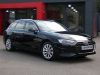USED 2023 23 AUDI A4 AVANT 2.0 TFSI 35 Technik 5d S Tronic 150 S/S 1 OWNER, FULL AUDI SERVICE HISTORY, VIRTUAL COCKPIT (DIGITAL DASHBOARD), REAR VIEW CAMERA, SAT NAV, HEATED FRONT SEATS, FRONT & REAR PARKING SENSORS WITH DISPLAY, AUDI SMART PHONE FOR APPLE CARPLAY / ANDROID AUTO, CRUISE CONTROL & SPEED LIMITER, ELECTRIC TAILGATE, ELECTRIC FOLDING HEATED DOOR MIRRORS, KEYLESS START, S TRONIC AUTOMATIC, ELECTRIC LUMBAR SUPPORT, LEATHER TIPTRONIC MULTIFUNCTION STEERING WHEEL, RAIN & LIGHT SENSORS, DAB RADIO, BLUETOOTH, AUTO HILL HOLD, 3 ZONE CLIMATE CONTROL