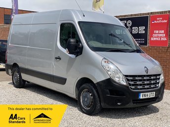 2014 RENAULT MASTER 2.3 dCi 35 eco2 RWD LWB Medium Roof Euro 5 5dr (TRW) &pound;5490.00