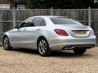 USED 2018 18 MERCEDES-BENZ C-CLASS 2.1 C 220 Sport D Auto 4dr Long MOT Sat Nav Parking Camer