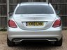 USED 2018 18 MERCEDES-BENZ C-CLASS 2.1 C 220 Sport D Auto 4dr Long MOT Sat Nav Parking Camer
