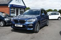USED 2018 18 BMW X3 2.0 20d M Sport SUV 5dr Diesel Auto xDrive Euro 6 (s/s) (190 ps) RAC WARRANTY