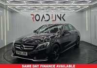 USED 2014 64 MERCEDES-BENZ C-CLASS 2.1 C220 BlueTEC AMG Line Saloon 4dr Diesel Manual Euro 6 (s/s) (170 ps) reversing camera