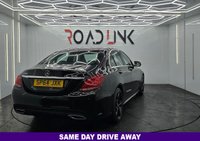 USED 2014 64 MERCEDES-BENZ C-CLASS 2.1 C220 BlueTEC AMG Line Saloon 4dr Diesel Manual Euro 6 (s/s) (170 ps) reversing camera