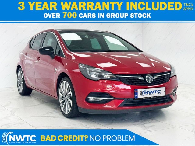 View our Vauxhall Astra 1.2 Turbo Griffin Edition Hatchback 5dr Petrol Manual Euro 6 (s/s) (145 ps) 1 FORMER OWNER! 