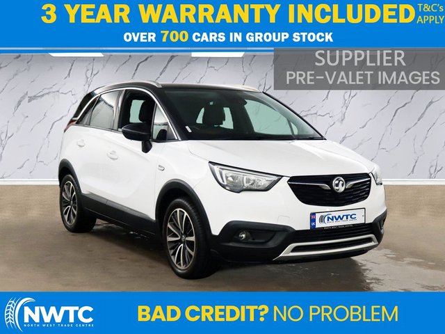 View our Vauxhall Crossland X 1.2 Elite SUV 5dr Petrol Manual Euro 6 (83 ps) EXTENSIVE S/H! 2 FORMER OWNERS! 