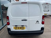 USED 2021 21 CITROEN BERLINGO 1.5 BlueHDi 650 Enterprise M Panel Van 5dr Diesel Manual SWB Euro 6 (s/s) (75 ps) 