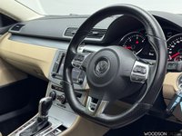 USED 2016 65 VOLKSWAGEN CC 2.0 TDI BlueMotion Tech R-Line Saloon 4dr Diesel DSG Euro 6 (s/s) (184 ps) 2 Previous Owners / Sat Nav / Two Tone Leather / Parking Sensors / Cruise Control / DAB Radio
