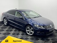 USED 2016 65 VOLKSWAGEN CC 2.0 TDI BlueMotion Tech R-Line Saloon 4dr Diesel DSG Euro 6 (s/s) (184 ps) 2 Previous Owners / Sat Nav / Two Tone Leather / Parking Sensors / Cruise Control / DAB Radio