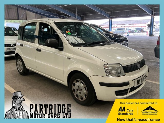 2011 FIAT PANDA 1.2 Active Hatchback 5dr Petrol Manual (113 g/km, 60 bhp) &pound;2000.00