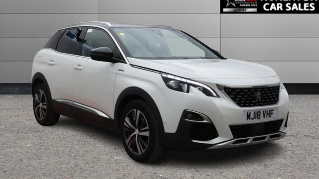 2018 18 PEUGEOT 3008 1.2 PureTech GT Line SUV 5dr Petrol Manual Euro 6 (s/s) (130 ps) 
