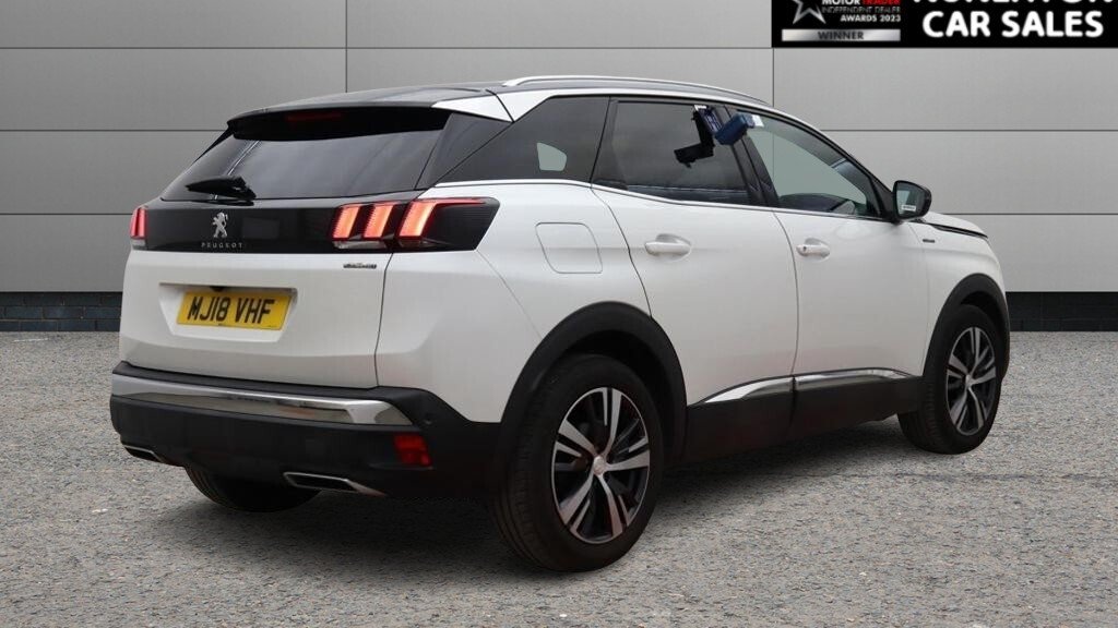 USED 2018 18 PEUGEOT 3008 1.2 PureTech GT Line SUV 5dr Petrol Manual Euro 6 (s/s) (130 ps) 