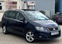USED 2017 17 SEAT ALHAMBRA 2.0 TDI SE Lux MPV 5dr Diesel DSG Euro 6 (s/s) (184 ps) - FSH - SAT NAV - HEATED LEATHER - REVERSE CAMERA - SUNROOF - P/SENSORS - BLUETOOTH - CRUISE - DAB RADIO