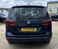 USED 2017 17 SEAT ALHAMBRA 2.0 TDI SE Lux MPV 5dr Diesel DSG Euro 6 (s/s) (184 ps) - FSH - SAT NAV - HEATED LEATHER - REVERSE CAMERA - SUNROOF - P/SENSORS - BLUETOOTH - CRUISE - DAB RADIO