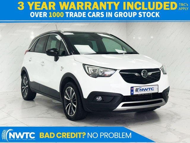 View our Vauxhall Crossland X 1.2 Turbo GPF Elite SUV 5dr Petrol Manual Euro 6 (s/s) (130 ps) 1 OWNER FROM NEW! 