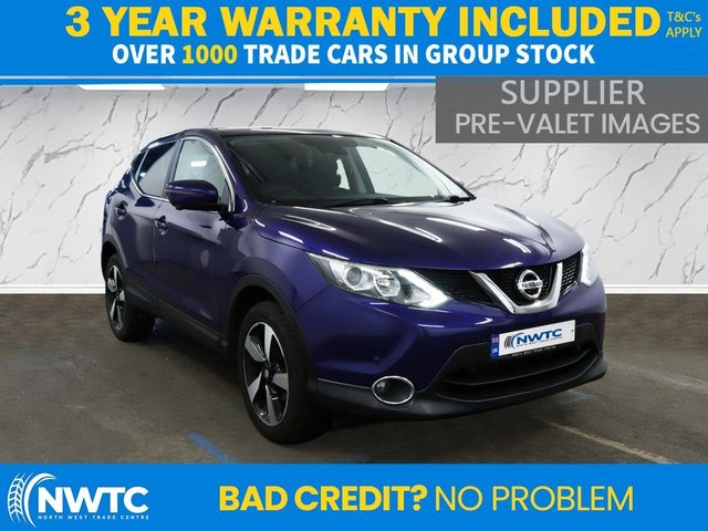 View our Nissan Qashqai 1.2 DIG-T N-Connecta SUV 5dr Petrol Manual 2WD Euro 6 (s/s) (115 ps) NISSAN S/H! 1 FORMER OWNER!
