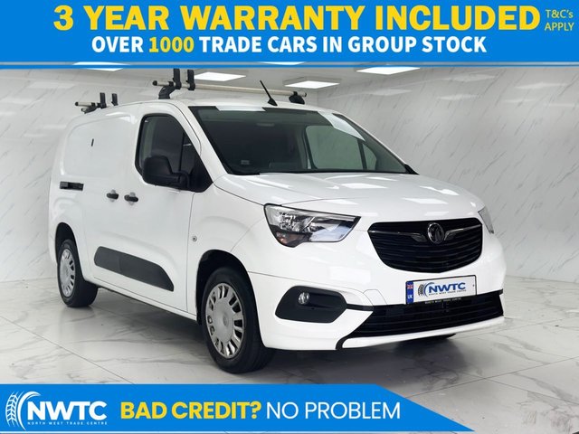 View our Vauxhall Combo 1.5 Turbo D 2300 Sportive Panel Van 4dr Diesel Manual L2 H1 Euro 6 (100 ps) F/S/H X4! 1 OWNER!