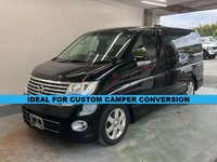 USED 2007 NISSAN ELGRAND NISSAN ELGRAND 2.5 RWD HIGHWAY STAR IDEAL FOR CUSTOM CAMPER CONVERSION # IDEAL FOR CUSTOM CAMPER CONVERSION