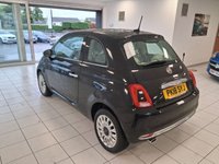 USED 2018 18 FIAT 500 1.2 Lounge Hatchback 3dr Petrol Manual Euro 6 (s/s) (69 bhp) 
