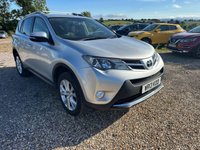 USED 2013 13 TOYOTA RAV4 2.2 D-4D Icon SUV 5dr Diesel Manual 4WD Euro 5 (150 ps) 2.0 D4D, SATELITE NAVIGATION