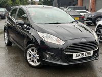 USED 2016 16 FORD FIESTA 1.0T EcoBoost Zetec Hatchback 5dr Petrol Powershift Euro 6 (100 ps) 1 OWNER - BLUETOOTH