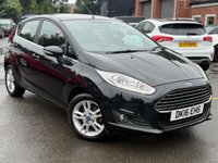 USED 2016 16 FORD FIESTA 1.0T EcoBoost Zetec Hatchback 5dr Petrol Powershift Euro 6 (100 ps) 1 OWNER - BLUETOOTH