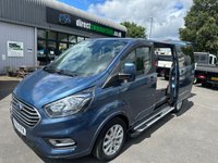 USED 2019 69 FORD TOURNEO CUSTOM 2.0 320 EcoBlue Titanium 4 SEAT WHEELCHAIR ACCESS Diesel Manual L1 Euro 6 (s/s) (130 ps) JUST 55K FSH (5 SERVICES) !!!! FRESH MOT AND SERVICE INCLUDED !!!