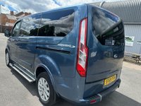 USED 2019 69 FORD TOURNEO CUSTOM 2.0 320 EcoBlue Titanium 4 SEAT WHEELCHAIR ACCESS Diesel Manual L1 Euro 6 (s/s) (130 ps) JUST 55K FSH (5 SERVICES) !!!! FRESH MOT AND SERVICE INCLUDED !!!