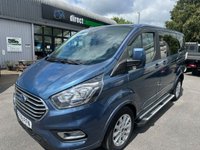 USED 2019 69 FORD TOURNEO CUSTOM 2.0 320 EcoBlue Titanium 4 SEAT WHEELCHAIR ACCESS Diesel Manual L1 Euro 6 (s/s) (130 ps) JUST 55K FSH (5 SERVICES) !!!! FRESH MOT AND SERVICE INCLUDED !!!