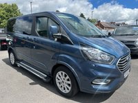 USED 2019 69 FORD TOURNEO CUSTOM 2.0 320 EcoBlue Titanium 4 SEAT WHEELCHAIR ACCESS Diesel Manual L1 Euro 6 (s/s) (130 ps) JUST 55K FSH (5 SERVICES) !!!! FRESH MOT AND SERVICE INCLUDED !!!