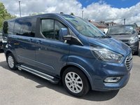 USED 2019 69 FORD TOURNEO CUSTOM 2.0 320 EcoBlue Titanium 4 SEAT WHEELCHAIR ACCESS Diesel Manual L1 Euro 6 (s/s) (130 ps) JUST 55K FSH (5 SERVICES) !!!! FRESH MOT AND SERVICE INCLUDED !!!