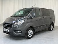 USED 2023 23 FORD TRANSIT CUSTOM 2.0 320 EcoBlue Limited Crew Van 5dr Diesel Manual 6 seats L1 H1 130 bhp * NO VAT * 