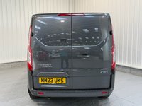 USED 2023 23 FORD TRANSIT CUSTOM 2.0 320 EcoBlue Limited Crew Van 5dr Diesel Manual 6 seats L1 H1 130 bhp * NO VAT * 