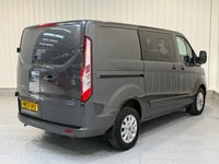 USED 2023 23 FORD TRANSIT CUSTOM 2.0 320 EcoBlue Limited Crew Van 5dr Diesel Manual 6 seats L1 H1 130 bhp * NO VAT * 