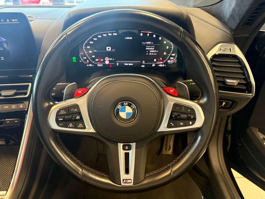 USED 2023 23 BMW M8 4.4 M8 Competition Edition Auto 4WD 4dr SH + B&W + HUD + STC + 360 CAM