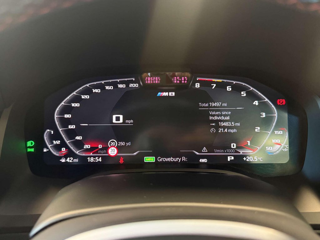 USED 2023 23 BMW M8 4.4 M8 Competition Edition Auto 4WD 4dr SH + B&W + HUD + STC + 360 CAM