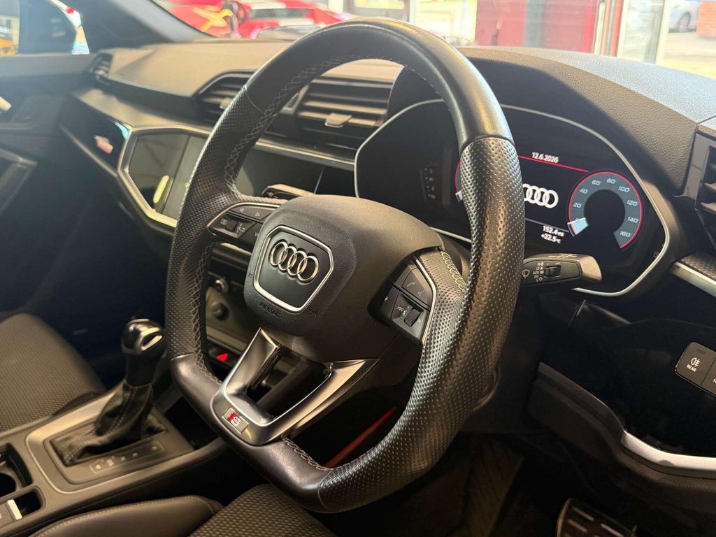 USED 2022 22 AUDI Q3 2.0 Q3 Sportback 40 TDI Black Edition Quattro Semi-Auto 4WD 5dr SH + REVERSE CAMERA + SAT NAV
