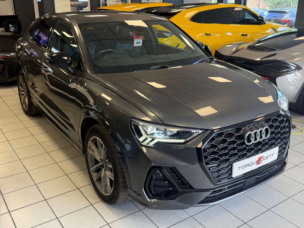USED 2022 22 AUDI Q3 2.0 Q3 Sportback 40 TDI Black Edition Quattro Semi-Auto 4WD 5dr SH + REVERSE CAMERA + SAT NAV