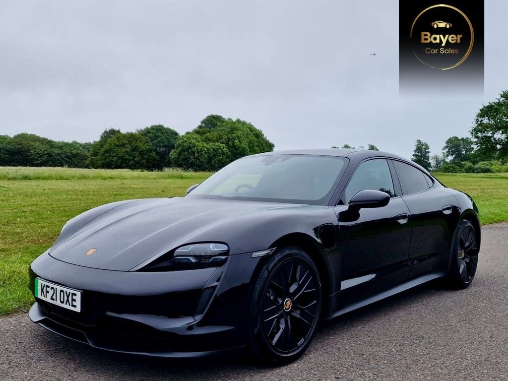 USED 2021 21 PORSCHE TAYCAN Performance 79.2kWh Saloon 4dr Electric Auto RWD (408 ps) 