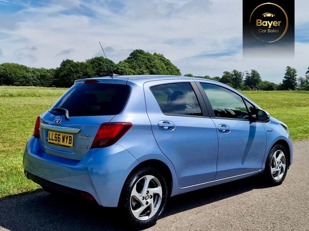 USED 2016 66 TOYOTA YARIS 1.5 VVT-h Icon Hatchback 5dr Petrol Hybrid E-CVT Euro 6 (101 ps) FINANCE AVAILABLE