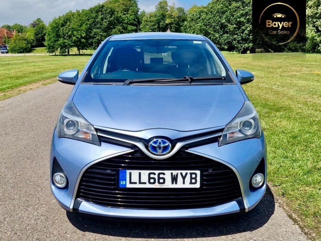 USED 2016 66 TOYOTA YARIS 1.5 VVT-h Icon Hatchback 5dr Petrol Hybrid E-CVT Euro 6 (101 ps) FINANCE AVAILABLE