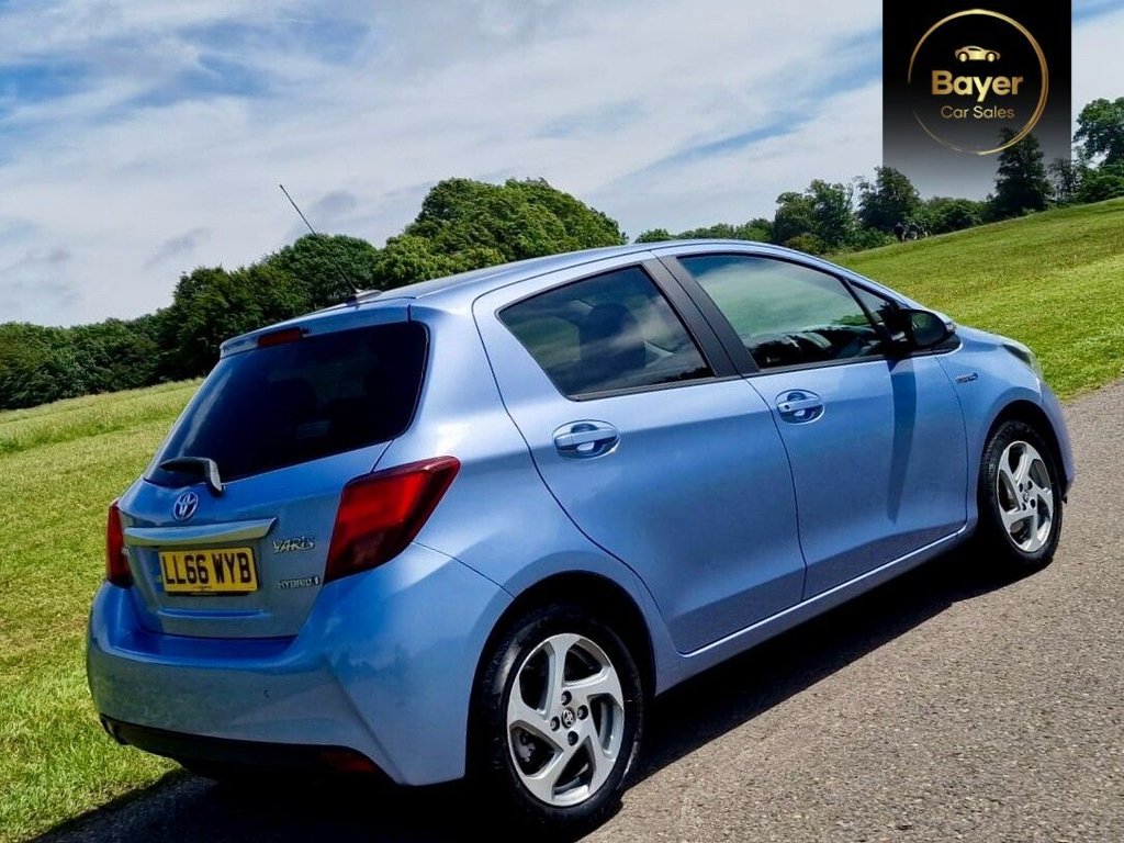 USED 2016 66 TOYOTA YARIS 1.5 VVT-h Icon Hatchback 5dr Petrol Hybrid E-CVT Euro 6 (101 ps) FINANCE AVAILABLE