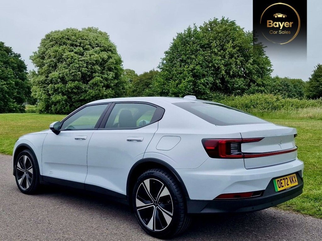 USED 2022 72 POLESTAR POLESTAR 2 Single Motor 78kWh Long Range Fastback 5dr Electric Auto FWD (231 ps) FINANCE AVAILABLE