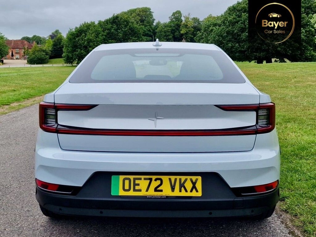 USED 2022 72 POLESTAR POLESTAR 2 Single Motor 78kWh Long Range Fastback 5dr Electric Auto FWD (231 ps) FINANCE AVAILABLE