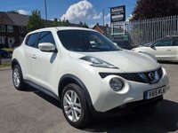 USED 2015 15 NISSAN JUKE 1.6 Acenta Premium SUV 5dr Petrol XTRON Euro 6 (117 ps) 6 MONTHS RAC PLATINUM WARRANTY SAT