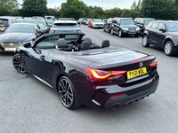 USED 2021 21 BMW 4 SERIES 2.0 420d MHT M Sport Convertible 2dr Diesel Hybrid Auto Euro 6 (s/s) (190 ps) 