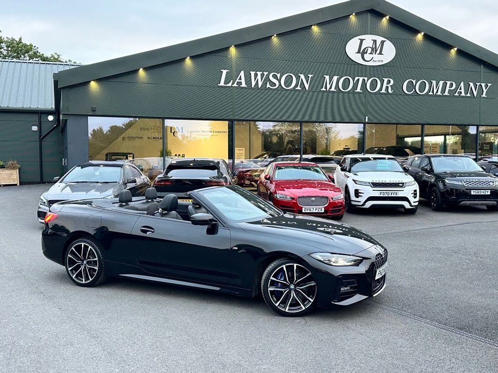 USED 2021 21 BMW 4 SERIES 2.0 420d MHT M Sport Convertible 2dr Diesel Hybrid Auto Euro 6 (s/s) (190 ps) 