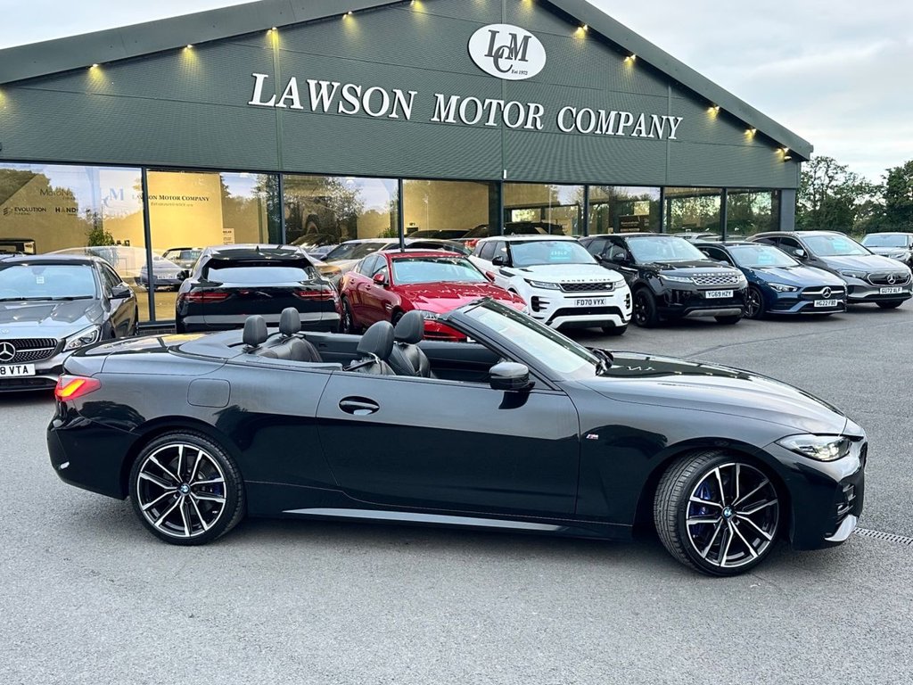 USED 2021 21 BMW 4 SERIES 2.0 420d MHT M Sport Convertible 2dr Diesel Hybrid Auto Euro 6 (s/s) (190 ps) 