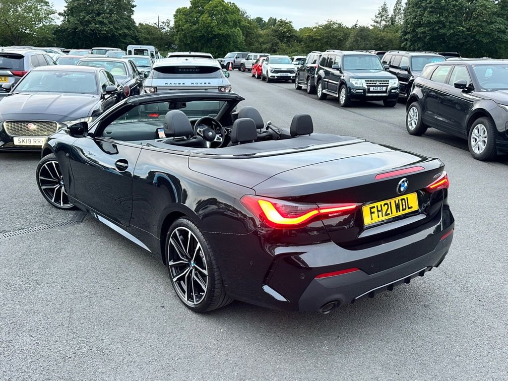 USED 2021 21 BMW 4 SERIES 2.0 420d MHT M Sport Convertible 2dr Diesel Hybrid Auto Euro 6 (s/s) (190 ps) 